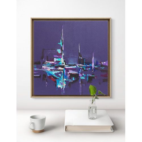 No 12, Yonca Usta Akrilik No 12, Yonca Usta İŞİN ADI : M2KOLEKSİYON ADI: MAAT✔️Ebat 35x35 / Şase 2cm-4cm,✔️Akrilik boya / el